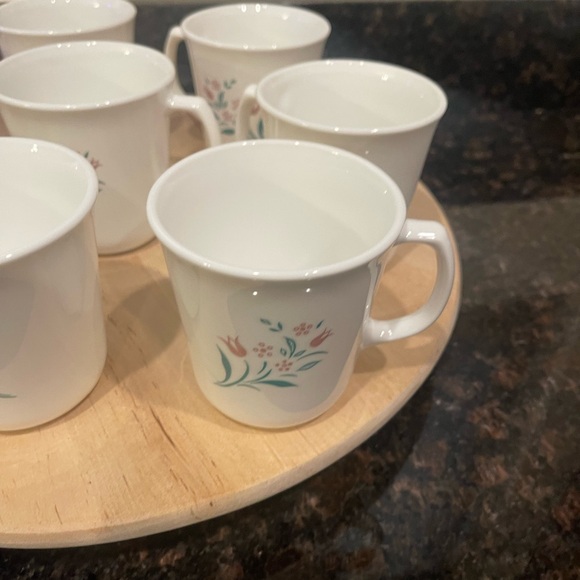 Corelle by Corning - 8 mugs Rosemarie pattern - Picture 7 of 8